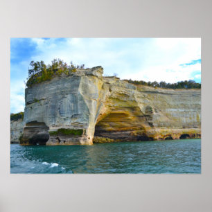 Póster Cartaz/Enseada dos Amantes no Upper Peninsula Mich