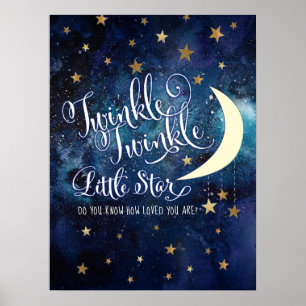 Poster Cartaz Estrelinha Brilhante