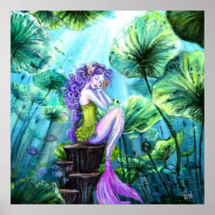 Poster Cartaz Fantasia de Sereia