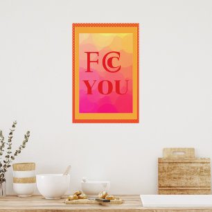 Poster Cartaz FCC YOU