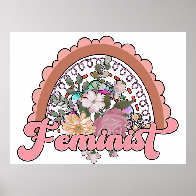 Poster Cartaz Feminista (Frente)