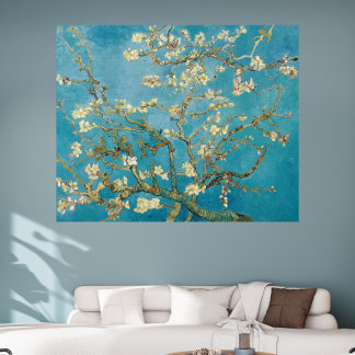 Poster Cartaz Flor de Amendoeira de Van Gogh (1890) 