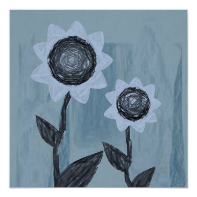 Póster Cartaz Floral (Frente)