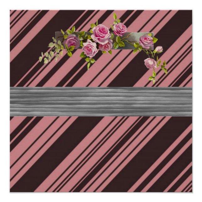 Póster Cartaz Floral (Frente)