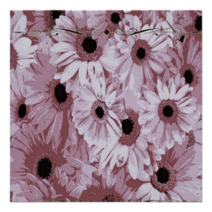 Póster Cartaz Floral