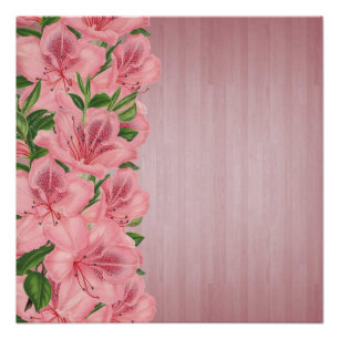 Póster Cartaz Floral