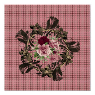 Póster Cartaz Floral