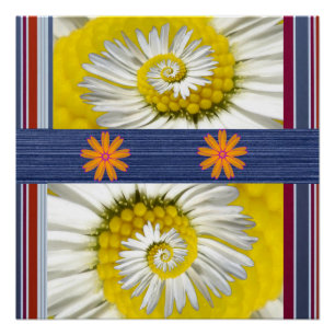 Póster Cartaz Floral