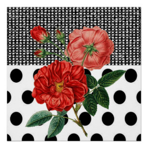 Póster Cartaz Floral