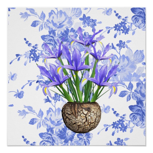 Póster Cartaz Floral (Frente)