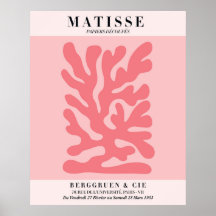 Cartaz Floral Rosa Corado | Arte de Parede no Esti