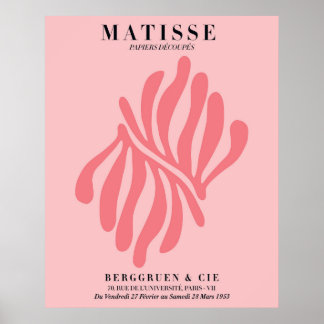 Poster Cartaz Floral Rosa Corado | Arte de Parede no Esti