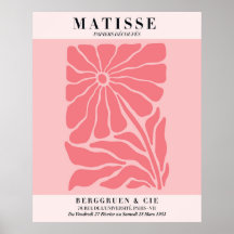 Cartaz Floral Rosa Corado | Arte de Parede no Esti