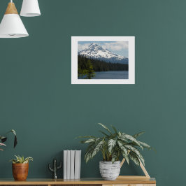 Poster Cartaz Fotográfico da Montanha Mount Hood Splendor