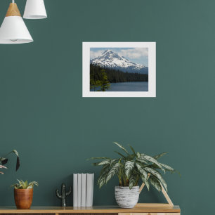 Poster Cartaz Fotográfico da Montanha Mount Hood Splendor