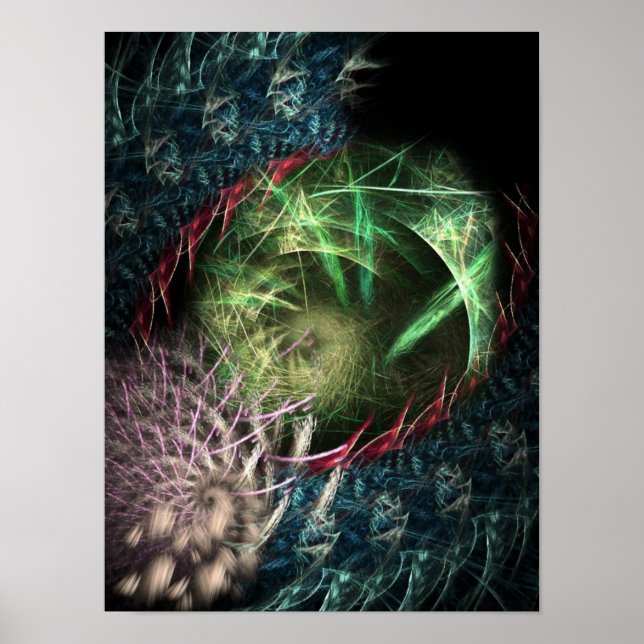 Póster Cartaz FractalARTS 077 (Frente)