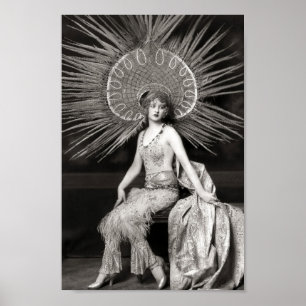 Póster Cartaz francês no início dos anos 1900