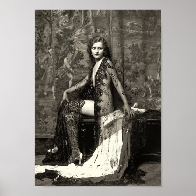 Póster Cartaz francês no início dos anos 1900 (Frente)