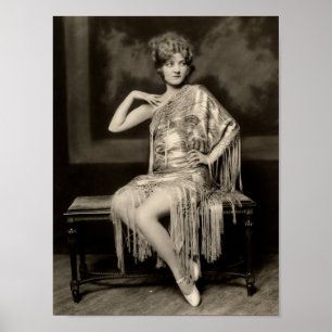 Póster Cartaz francês no início dos anos 1900