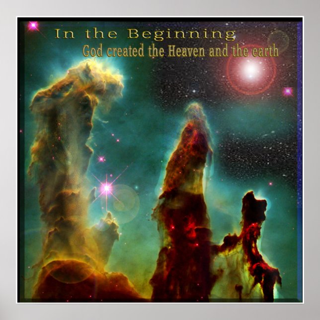 Póster cartaz Gênesis 1 (Frente)
