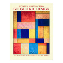 Cartaz Geométrico Abstrato Nº 2
