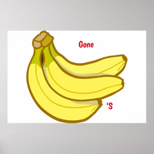Poster Cartaz Gone Bananas