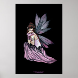 Póster Cartaz Gótico de Fada Beaufitul por Molly Harrison