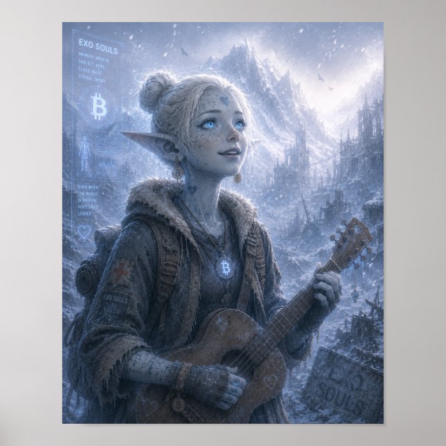 Poster Cartaz Hope / Bard / Frozen Frontier (Frente)