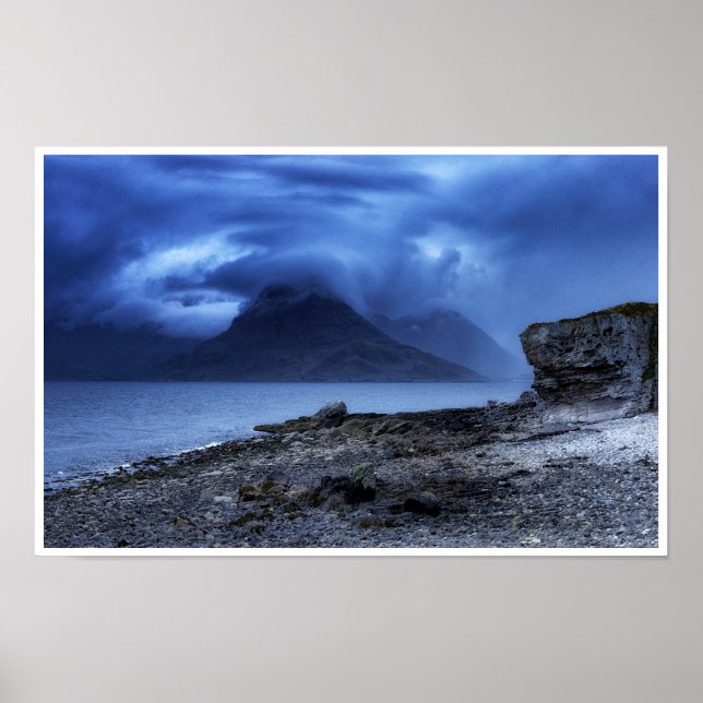 Poster Cartaz - Ilha de Skye, Escócia (Frente)