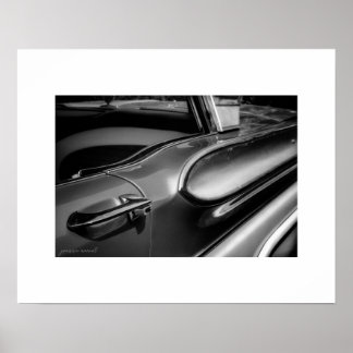 Poster Cartaz impresso do B&W Mercury Turnpike Cruiser