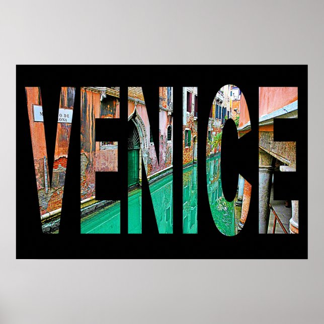 Poster cartaz Itália Veneza (Frente)