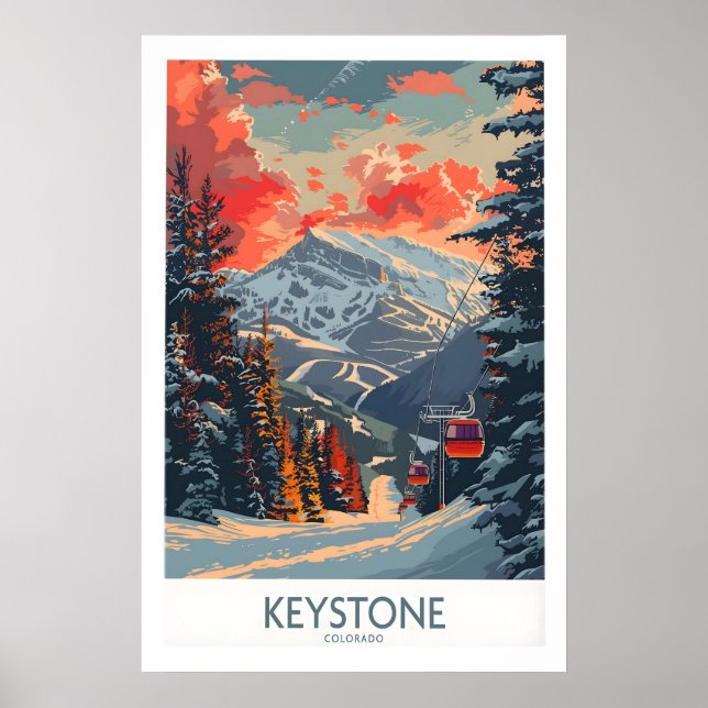 Poster Cartaz Keystone Colorado 1 (Frente)