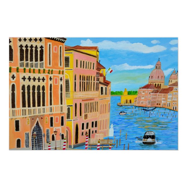 Póster Cartaz lindo de Veneza (Frente)