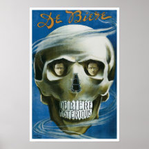 Cartaz Mágico Vintage, De Biere o Misterioso
