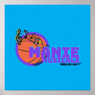 Poster Cartaz Manie Musicale