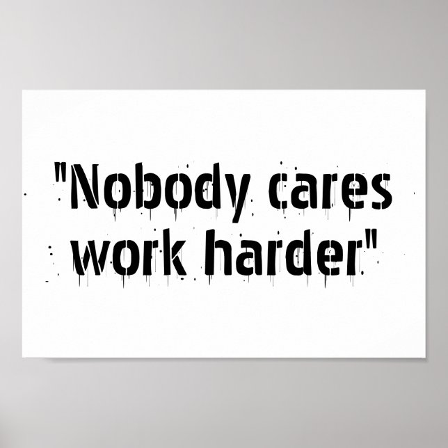 Poster Cartaz Motivacional (Frente)