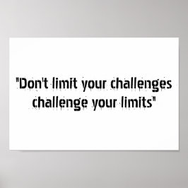 Poster Cartaz Motivacional