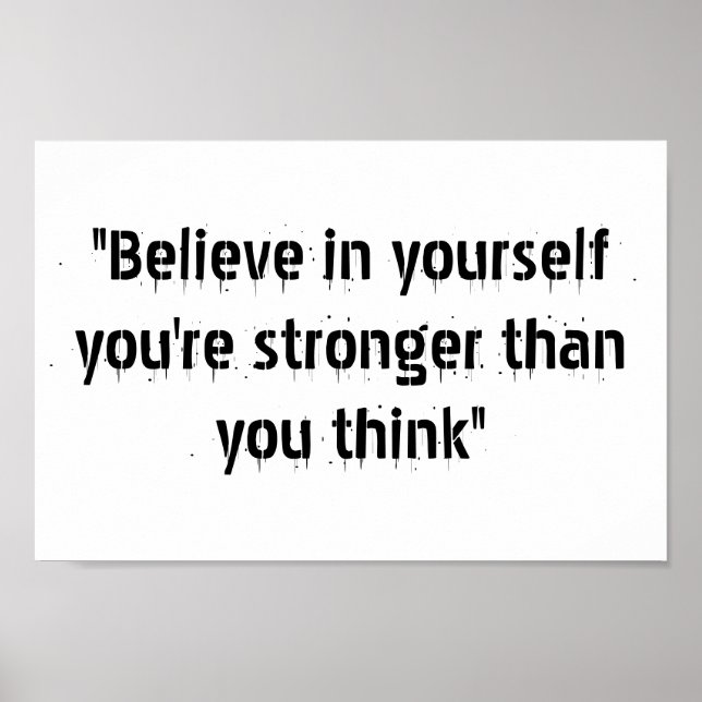 Poster Cartaz Motivacional (Frente)