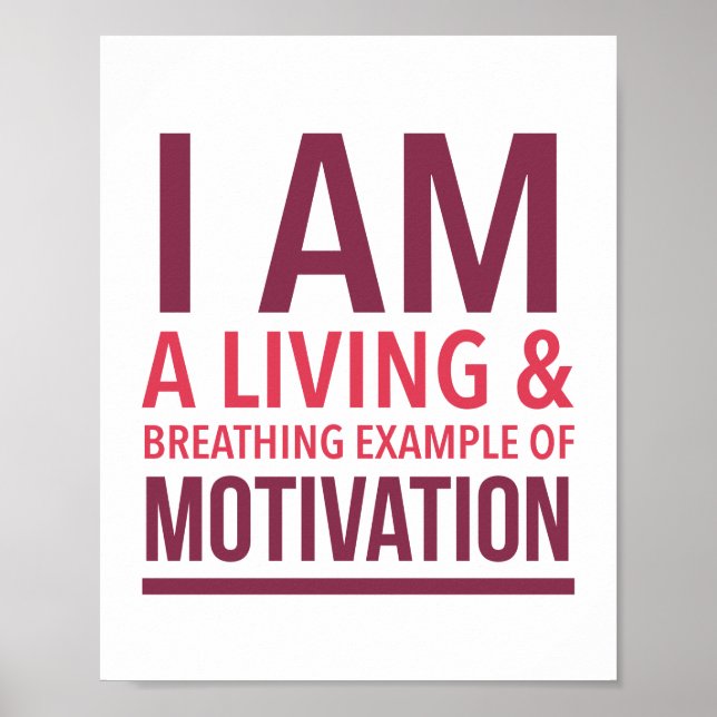 Poster Cartaz Motivacional de Tipografia (Frente)