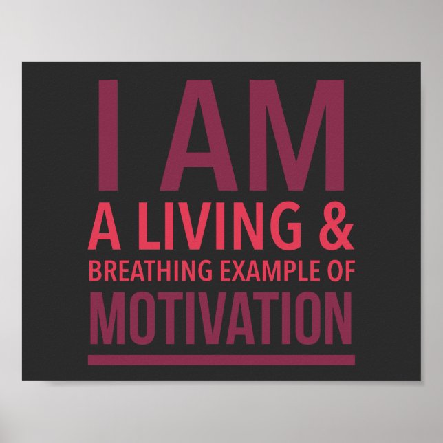 Poster Cartaz Motivacional de Tipografia (Frente)