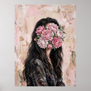 Poster Cartaz Mulher em Flor