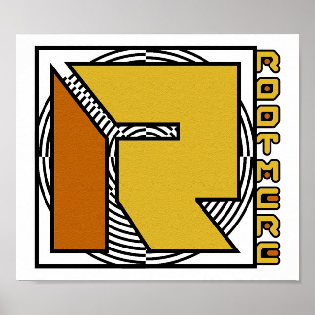 Póster Cartaz, Música Rootmere (Frente)