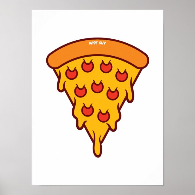 Poster Cartaz Nunca Queijo Suficiente (Frente)