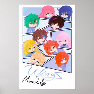 Poster Cartaz Oficial da Signed Wingz (Matte)