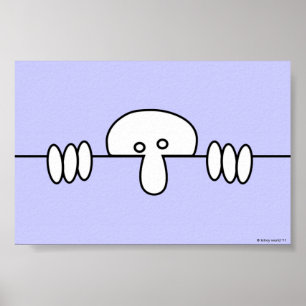 Póster Cartaz original de Kilroy pequeno