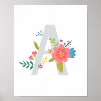 Poster Cartaz para berçário de bebê