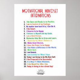 POSTER CARTAZ PERSONALIZADO DE ATITUDE MOTIVACIONAL