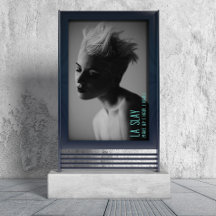 Cartaz Profissional de Beleza Edgy