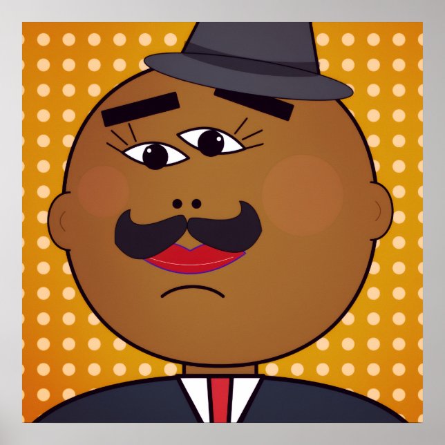 Poster Cartaz Quadrado QUICKDRAW (Frente)