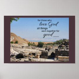 Poster Cartaz Romanos 8:28